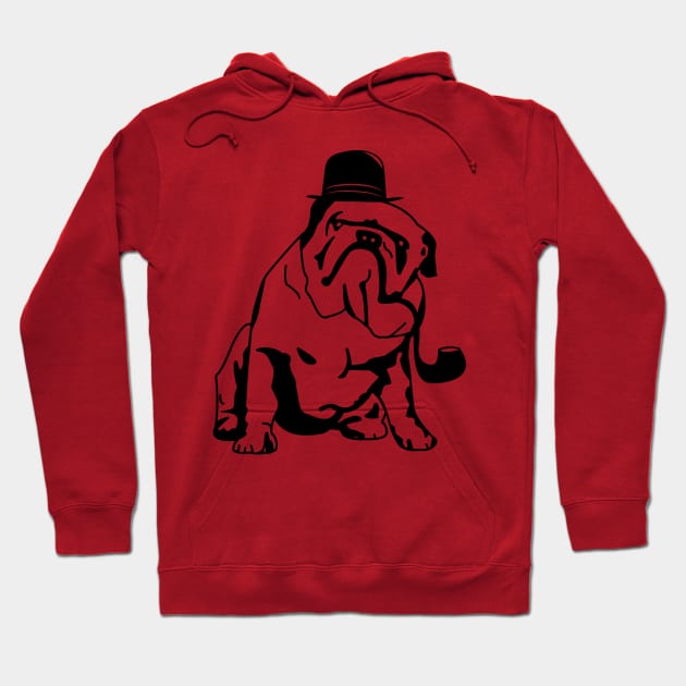 English Bulldog Hoodie by bobbuel